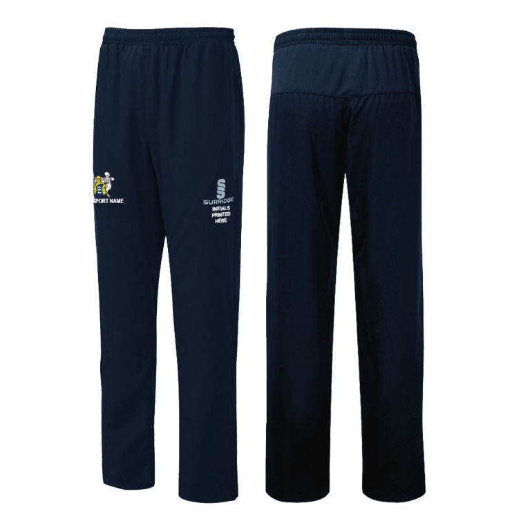 Women's Poplin Track Pant : Navy