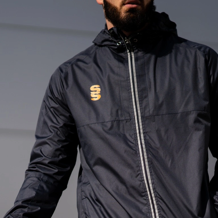 Dual Full Zip Training Jacket : Navy