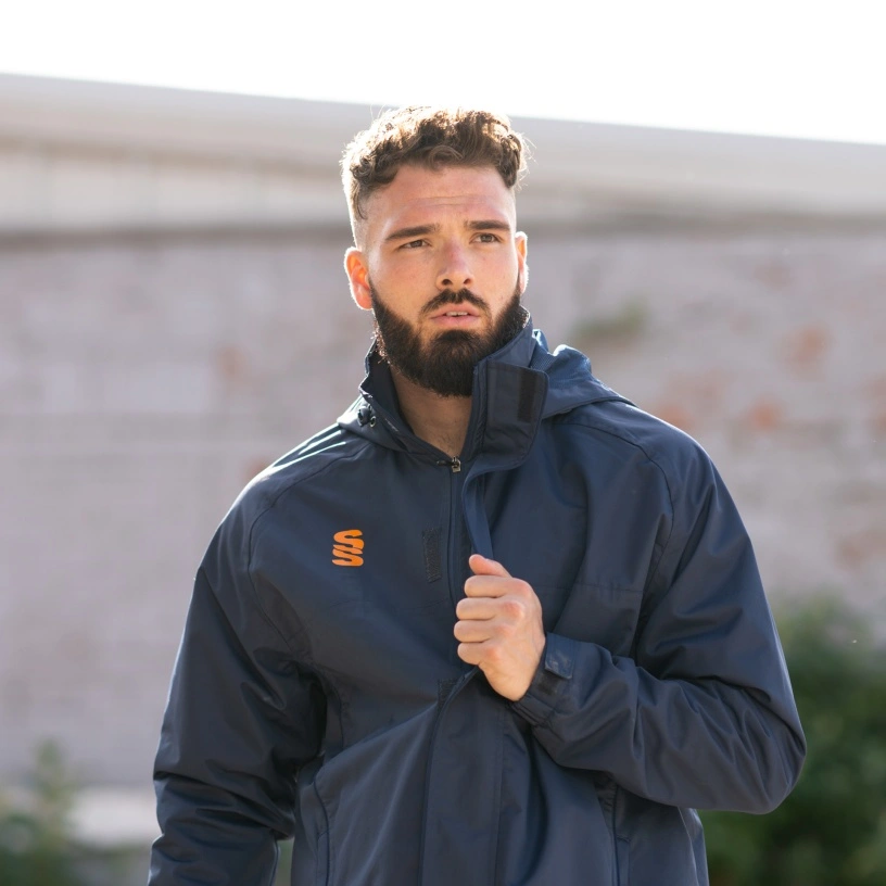 Dual Fleece Lined Jacket : Navy