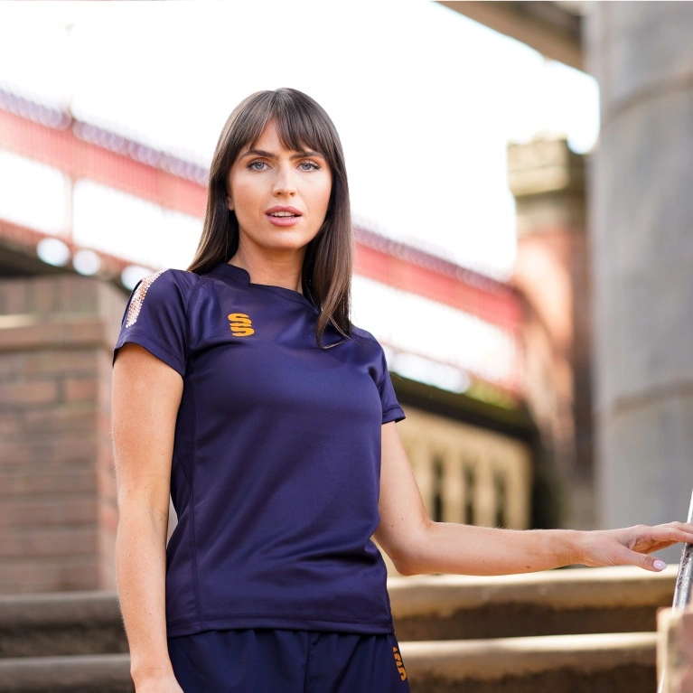 Women's Dual Games Shirt : Navy